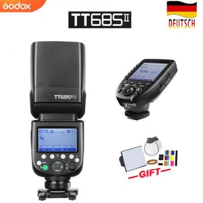 Godox TT685IIN 2.4G Drahtloses TTL Kamera HSS Blitz+XPro-N Transmitter Für Nikon