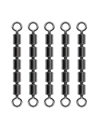 BLUEWING 84/126/209lbs High Speed Multi Link Barrel Swivels 5 Roller US Seller