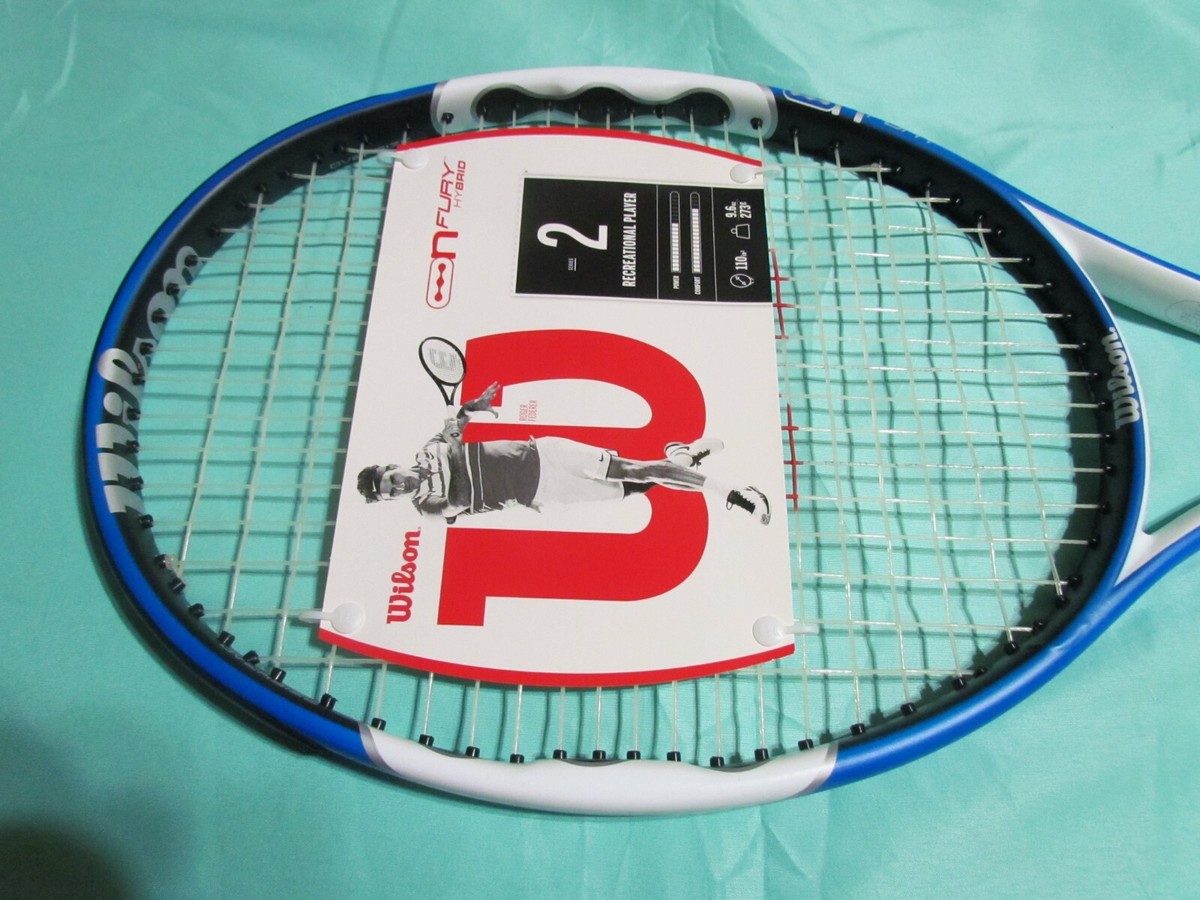 New Wilson NFury Hybrid 4 1/2 (4) Grip Tennis Racquet | eBay