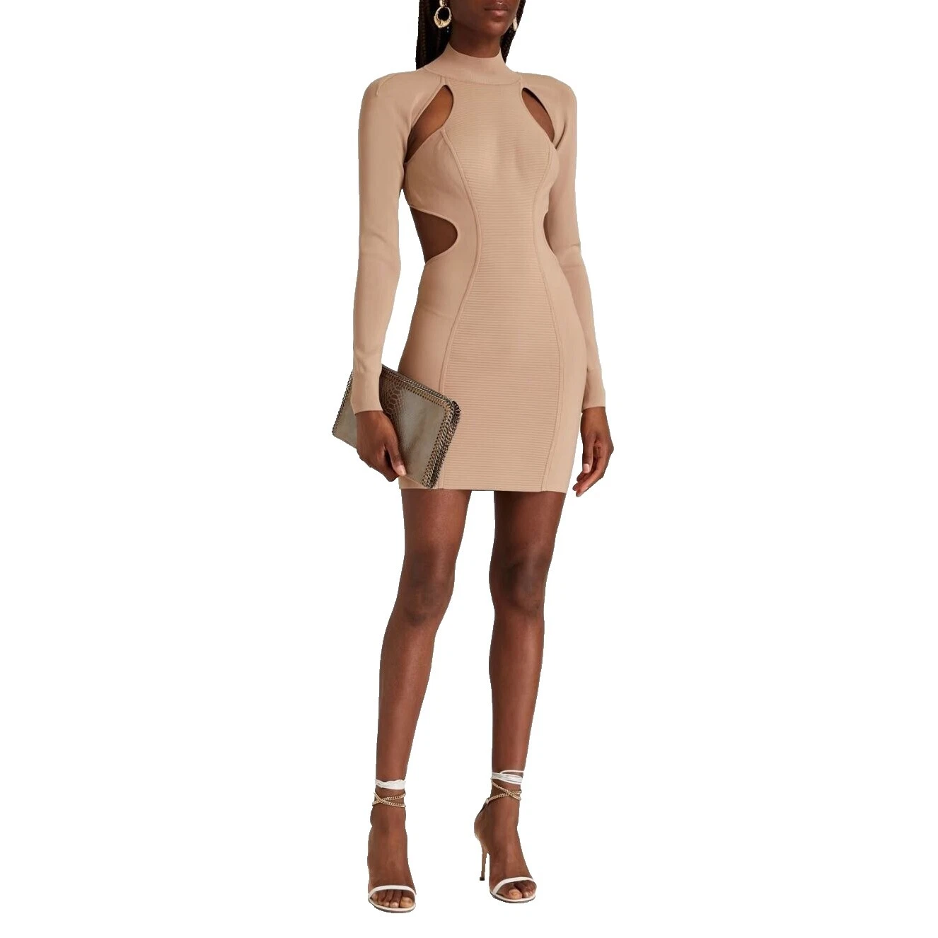 Partido sólido Mujer Herve Leger/Vestidos de Fiesta para Mujeres