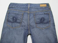 Men's Seven7 Boot Cut Medium Blue Wash Jeans  W 30" INS 30"