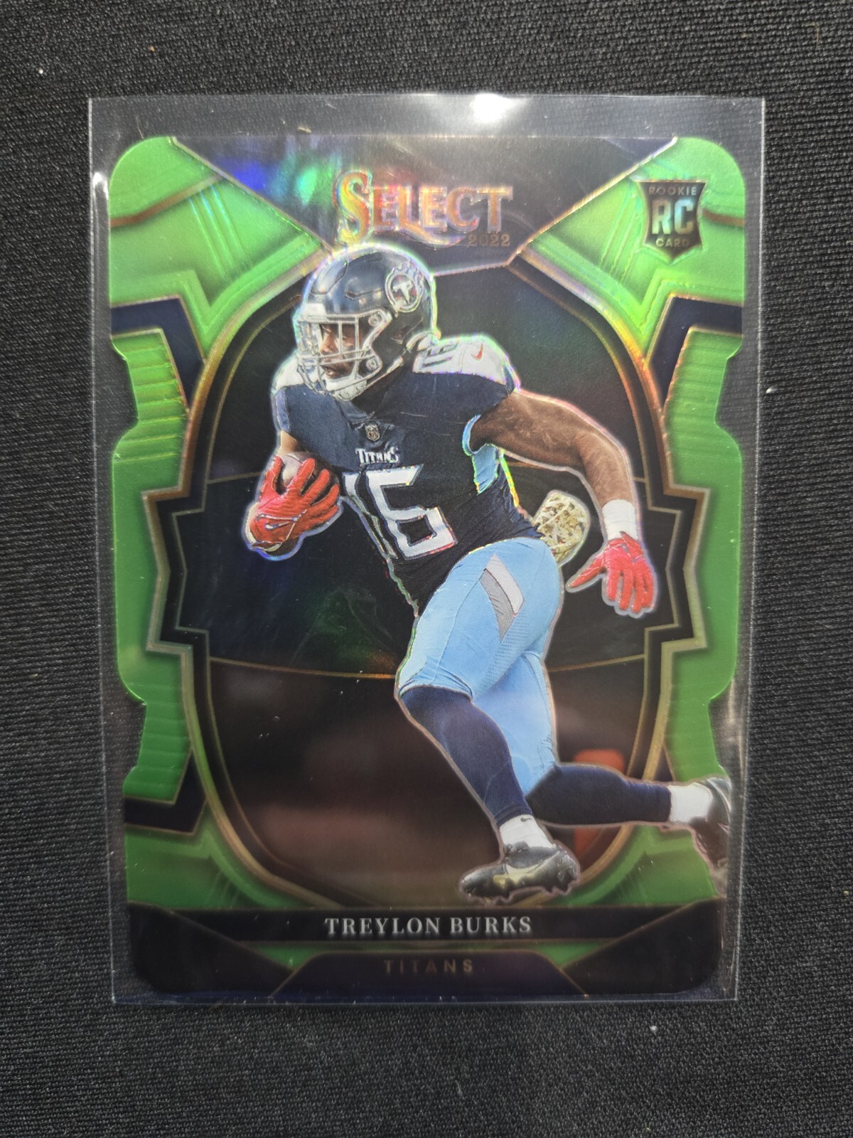 2022 Panini Select Football Treylon Burks RC Green Die-Cut /299 #39