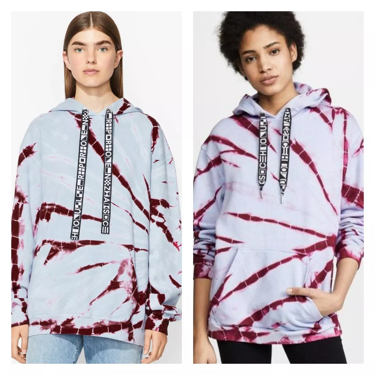 Proenza schouler white online label tie dye sweatshir