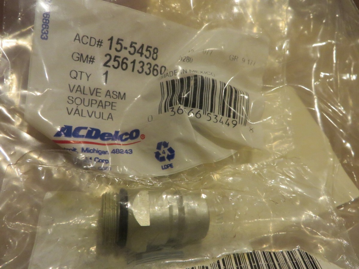 OEM # 25613360 GM General Motors AC DELCO #15-5458 OEM A/C FITTING  