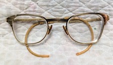 Vtg BAUSCH  LOMB Wire Eyeglasses B  L 1/10 12K GF Gold Filled