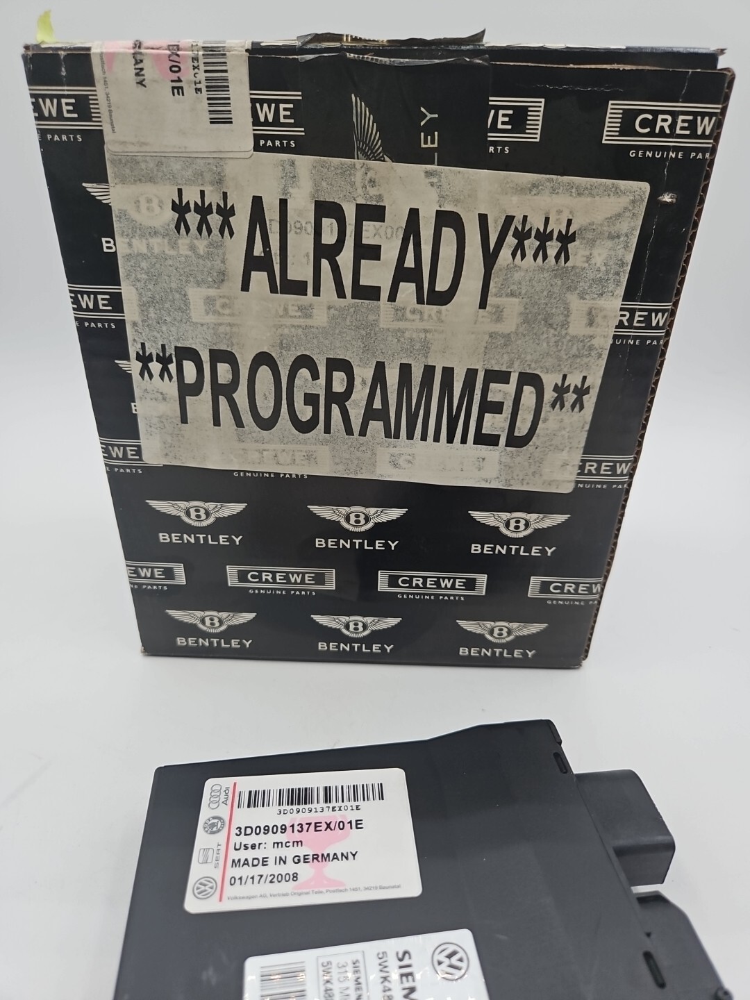BENTLEY CONTROL UNIT FOR ACCESS A (3D0909137EX1E)