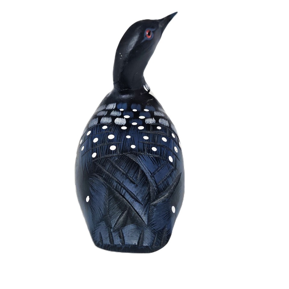 Vintage Land & Sea Collectibles Wooden Loon Duck Handmade & Hand