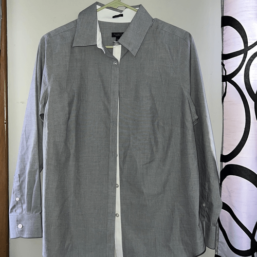 Talbots Talbots Shirt Womens 16 Floral Button Front Mature Plus Ladies