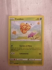 Carta Pokémon spada e scudo lucentezza siderale 011/189 combee nuova