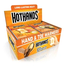 Hand & Toe Warmers - Long Lasting Natural Odorless Air Activated Warmers - 24...
