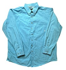 Ariat Pro Series Shirt Mens XL Blue Vented Button Down Long Sleeve Western