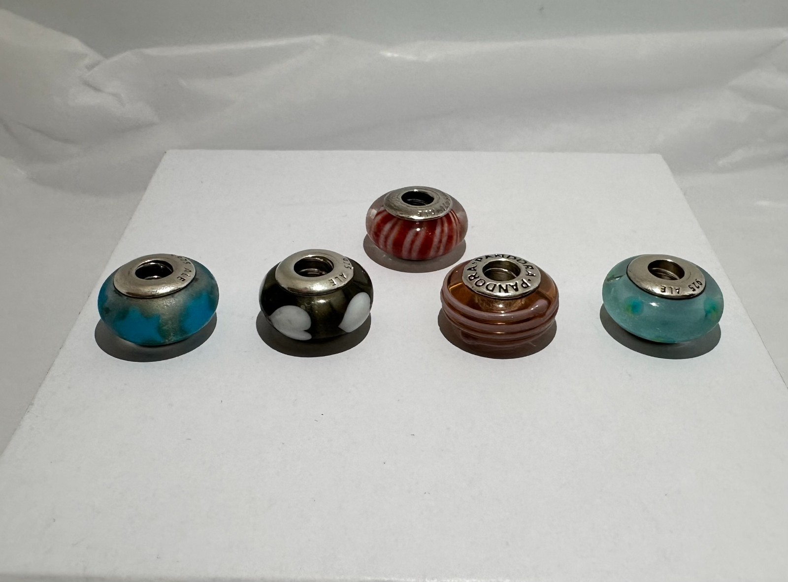 Pandora Charm Collection with Multiple Styles