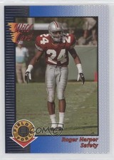 1993 Wild Card Field Force Roger Harper #WFF-47 Rookie RC 03hc. rookie card picture