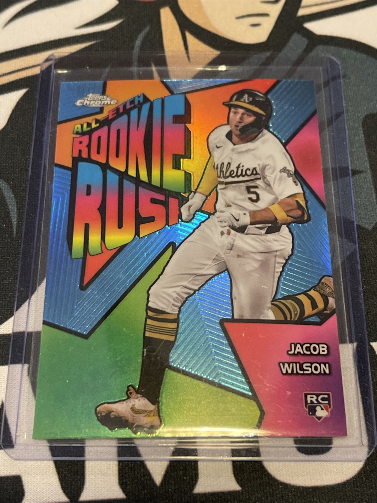 2025 Topps Chrome - All-Etch Rookie Rush Jacob Wilson #CERR-6 (RC)