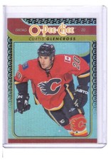Curtis Glencross 2009-10 O-Pee-Chee Rainbow Parallel Card #328