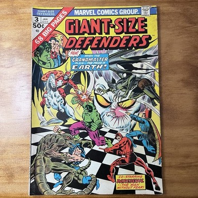 Giant-Size Defenders #3 (Marvel Comics January 1975)