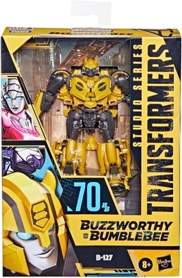 Transformers Buzzworthy Bumblebee Studio Series B-127 Deluxe Action Figure, (13