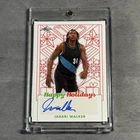 Jabari Walker 2023 Leaf Happy Holidays Auto Card NBA Rookie Philadelphia 76ers