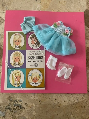 Vintage Mattel Barbie Tutti Chris Come To My Party Fashion - Mint on Card!