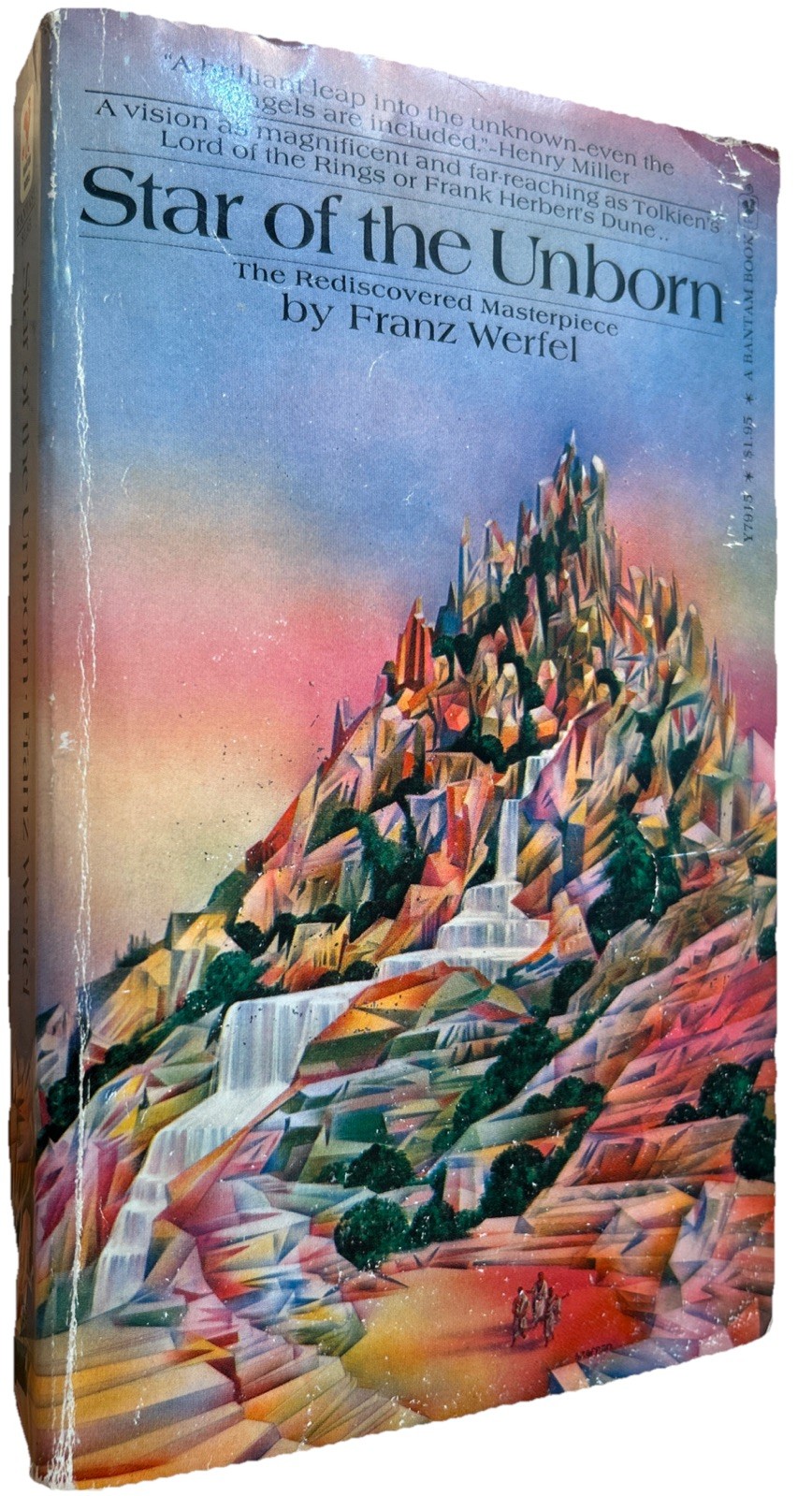 Star of the Unborn by Franz Werfel 1976 Bantam Sci-Fi Vintage Paperback Book