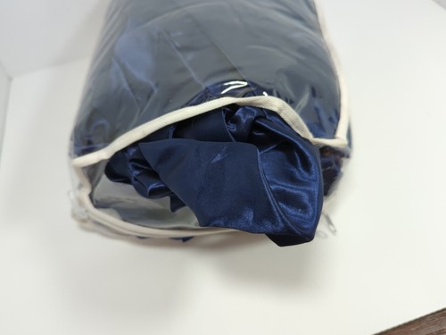 Mulberry Silk Olympic Queen 66" X 80" Sheet Set Blue Momme 30, New Open Package - Picture 2 of 7