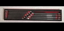 Snap On 10pc Flank Drive Plus Extra Long Wrench Spanner Foam Set Pro Fi 10-19mm