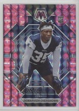 2023 Panini Mosaic Rookies Pink Camo Mosaic Prizm DeMarvion Overshown #308 12vy