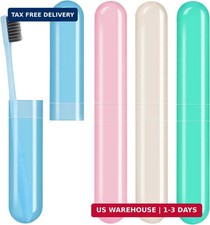 4 Pack Toothbrush Cases Travel Toothbrush Holder Portable Toothbrush Container P