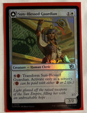 [MTG] Sun-Blessed Guardian   Furnace-Blessed Conqueror (0038) (MOM) NM F