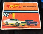 Hot Wheels Redline 1967 24 Car Collectors Case Mattel Carrying with Lot of Cars