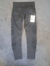 Zyia Active Womens Compression Leggings Size Medium High Rise Gray New NWT Yoga