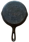 Vintage Wagner Ware 6 1/2 inch #3 D Cast Iron Skillet Made in the USA