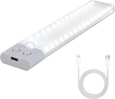 Motion Sensor Lights Indoor 48 LED Automatic Night Light 1W Rechargeable Indoor