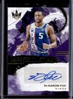 2024-25 Panini Court Kings De'Aaron Fox Impressionist Ink Auto Autograph #/49
