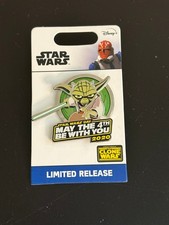 Yoda ''May the 4th Be With You'' 2020 Pin – Star Wars Day – Limited Release