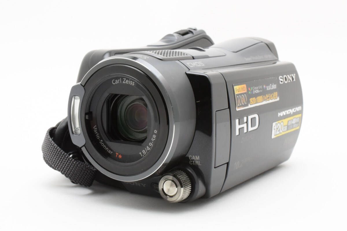 Sony HDR-SR12 Handycam Camcorder Black 120GB HDD Carl Zeiss Lens