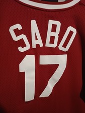 Mitchell & Ness Jersey Size 56 3XL Cincinnati Reds Chris Sabo MLB Cooperstown 