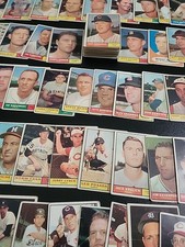 1961 Topps Baseball Cards- 91 Vintage Cards - W/ Matty Alou and Jim Kaat