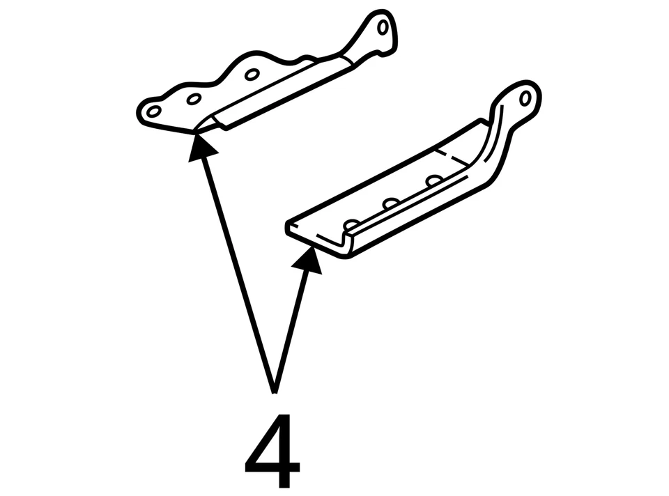 Chevrolet Pontiac Cavalier Sunfire 1995-2005 capó bisagra UPR LH (servicio 22650963 Foto 4 de 4