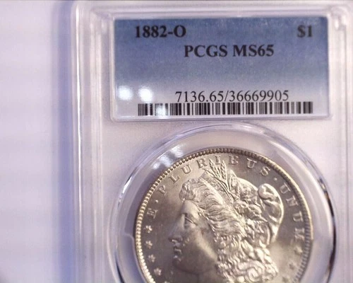 1882-O PCGS MS65 Morgan Silver Dollar, * Very Nice*
