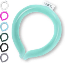 Neck Cooling Tube,Cooling Wrap for Summer,Reusable Ice Neck Ring Wearable Body C