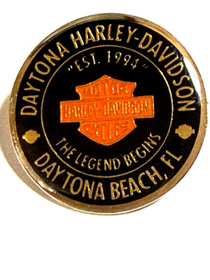PIN - HARLEY DAVIDSON - The Legend Begins - Daytona Beach - Florida USA - Pins