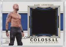 2024 Panini National Treasures WWE Colossal Materials 31/99 Karl Anderson rw6
