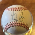 Nolan Ryan Autographed MLB Baseball The Score Board, Inc. Authenticated Original