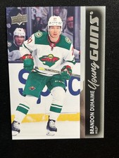 21-22 UD Series 2 Hockey Young Guns 474 Brandon Duhaime