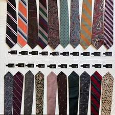 Ferrel Reed Vintage Silk Ties - NWT/Pre-Owned Classic Menswear 80s, 90s, Y2K