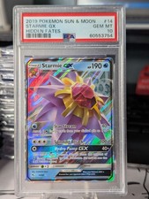 PSA 10 Starmie GX 14/68 Hidden Fates Holo