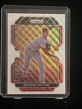 2022 Panini Prizm Shohei Ohtani #41 White Wave Prizm Los Angeles Angels