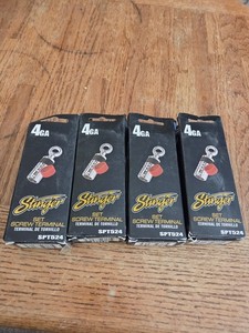 Stinger Spt524 4ga Gauge Imput Set Screw Terminal 5/16" Hole Brand New Lot Of 4