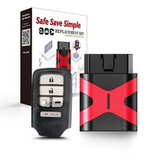 Simple Programmable Keyfob, Car Key Fob OBD Programmer Kit Replacement for 20...